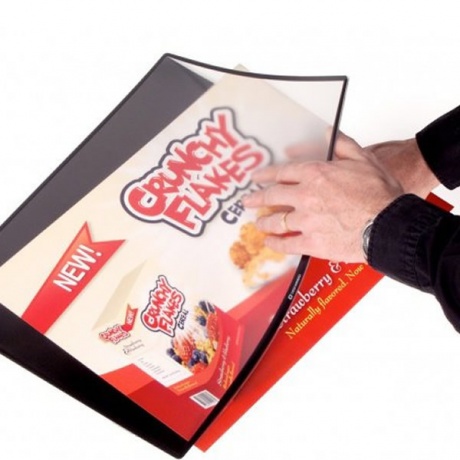 DeskWindo Counter Top Point of Sale Poster Display | Poster Sizes: A4 / A3